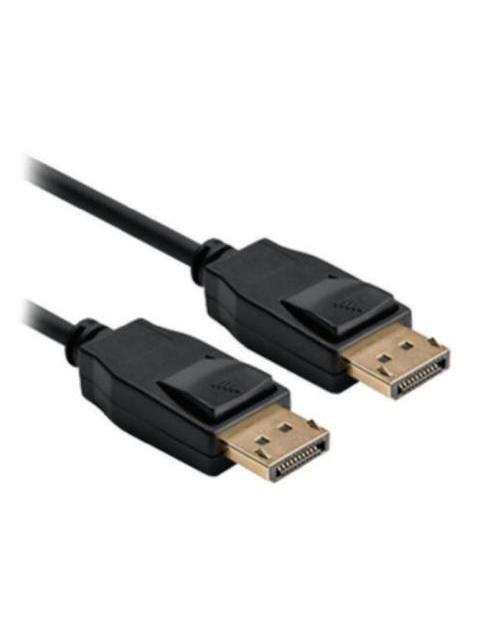 BROBOTIX CABLE DISPLAYPORT MACHO - DISPLAYPORT MACHO 2K-4K 1 METRO NEGRO