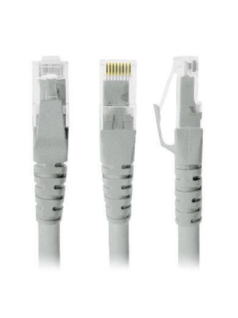 BROBOTIX CABLE PATCH CAT6 UTP RJ-45 MACHO - RJ-45 MACHO 3 METROS GRIS