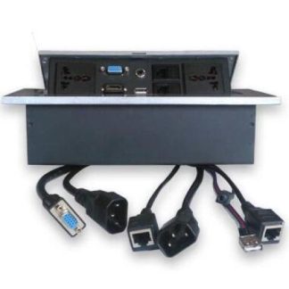 BROBOTIX CAJA PARA MESA 005514 PLATA-NEGRO