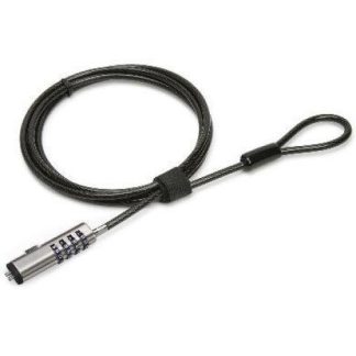 BROBOTIX CANDADO DE COMBINACION PARA LAPTOPS 6000298 1.8 METROS NEGRO