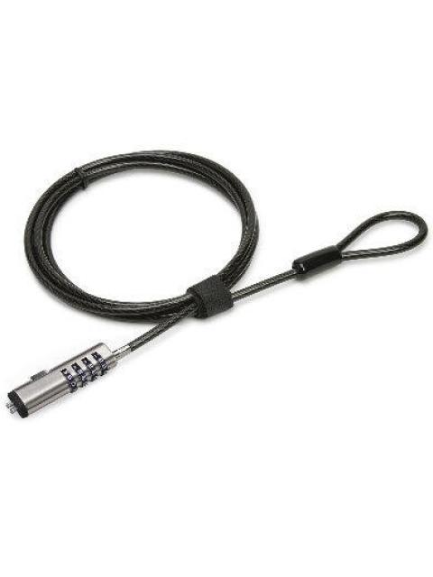 BROBOTIX CANDADO DE COMBINACION PARA LAPTOPS 6000298 1.8 METROS NEGRO