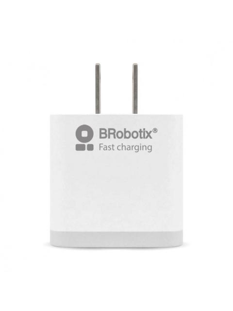 BROBOTIX CARGADOR DE PARED 6000533 5V 1X USB-A BLANCO - Imagen 3