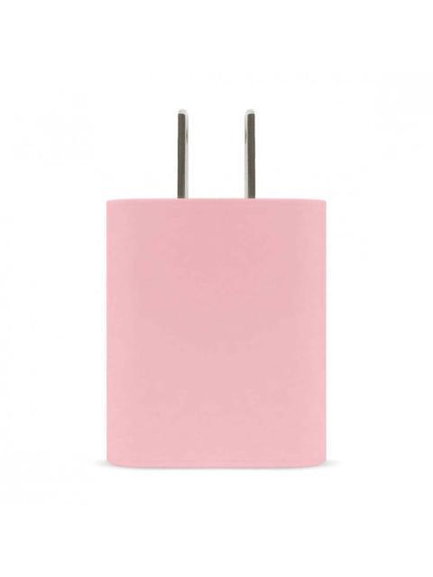 BROBOTIX CARGADOR DE PARED 6001363 5V 1X USB-A ROSA - INCLUYE CABLE USB A - LIGHTNING - Imagen 4