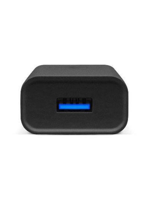 BROBOTIX KIT CARGADOR DE PARED DE CARGA RAPIDA 6001561 5V 1X USB-A 3.0 NEGRO - INCLUYE CABLE USB A - USB C - Imagen 3