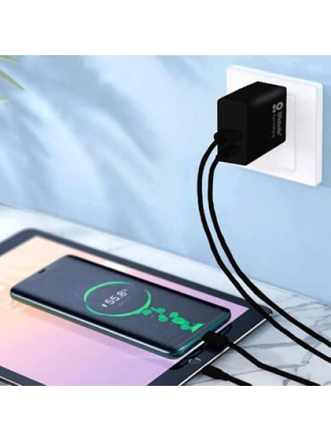 BROBOTIX CARGADOR DE PARED 6006658 18W 5V 1 X USB-A 1 X USB-C - Imagen 3