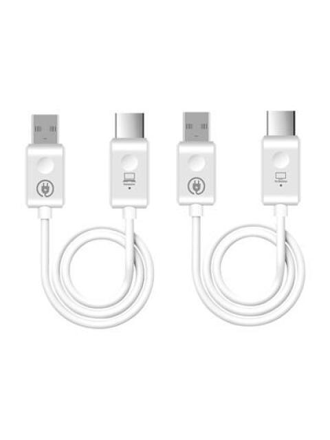 BROBOTIX EXTENSOR HDMI INALAMBRICO HASTA 50 METROS BLANCO - Imagen 3