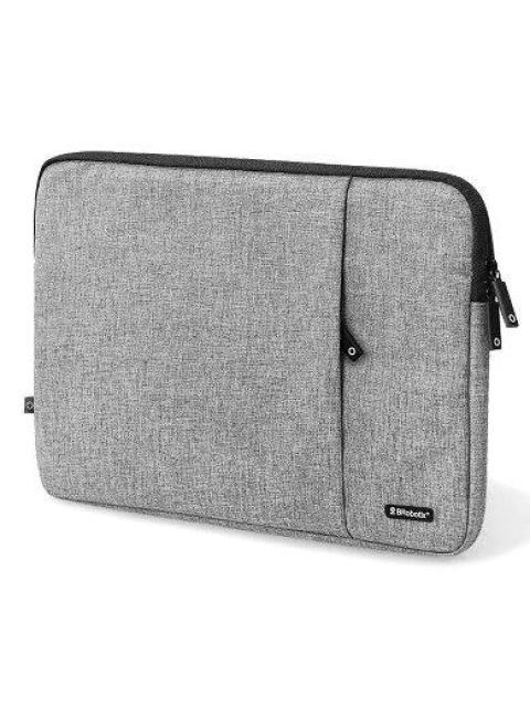 BROBOTIX FUNDA DE POLIESTER CITY PARA LAPTOP 15.6 GRIS - Imagen 2