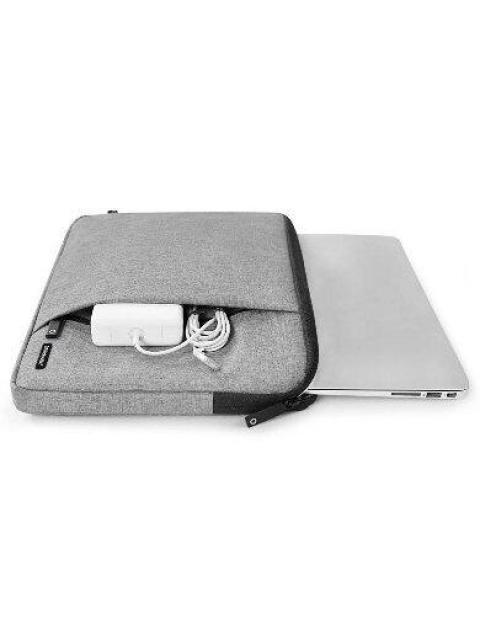 BROBOTIX FUNDA DE POLIESTER CITY PARA LAPTOP 15.6 GRIS - Imagen 3