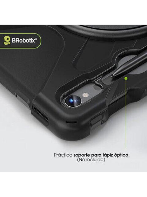 BROBOTIX FUNDA USO RUDO DE POLICARBONATO PARA TABLET GALAXY TAB S10 X520-X526 10.9 NEGRO - Imagen 5
