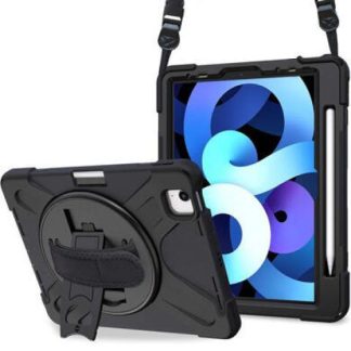 BROBOTIX FUNDA USO RUDO PARA IPAD AIR 4-5 10.9-IPAD AIR M2-IPAD PRO 1ª-2ª-3ª-4ª GEN 11 NEGRO