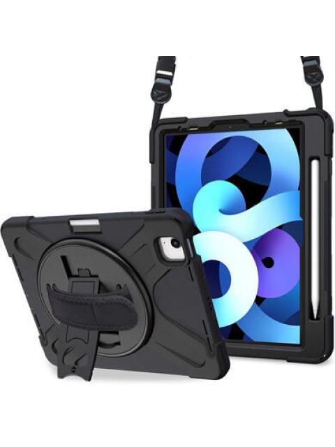 BROBOTIX FUNDA USO RUDO PARA IPAD AIR 4-5 10.9-IPAD AIR M2-IPAD PRO 1ª-2ª-3ª-4ª GEN 11 NEGRO