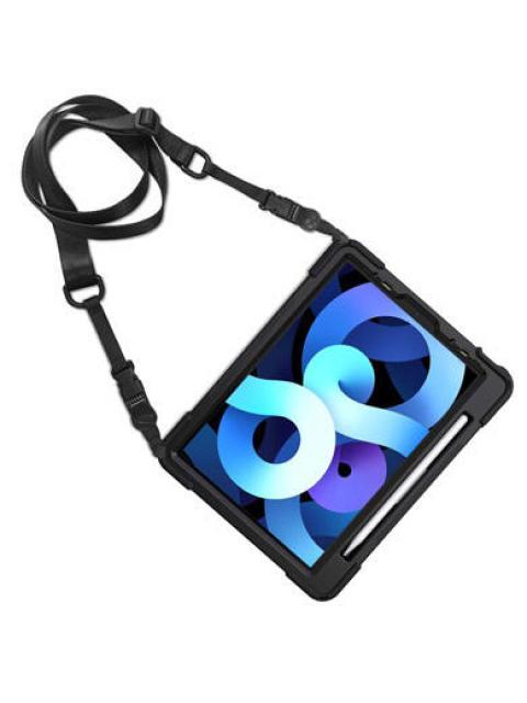 BROBOTIX FUNDA USO RUDO PARA IPAD AIR 4-5 10.9-IPAD AIR M2-IPAD PRO 1ª-2ª-3ª-4ª GEN 11 NEGRO - Imagen 3
