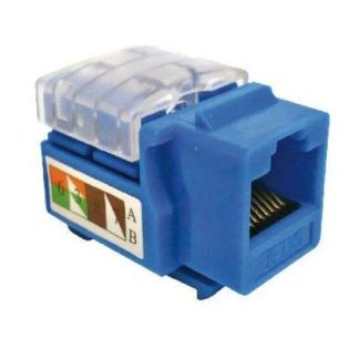 BROBOTIX JACK DE RED CAT5E RJ-45 AZUL
