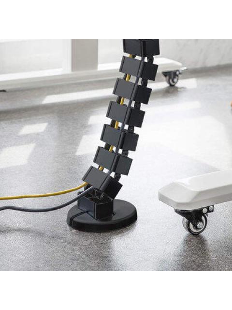 BROBOTIX ORGANIZADOR DE CABLES VERTICAL NEGRO - Imagen 4