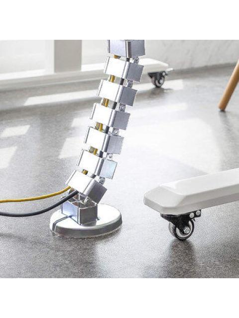 BROBOTIX ORGANIZADOR DE CABLES VERTICAL PLATA - Imagen 4