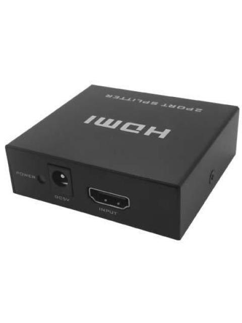 BROBOTIX VIDEO SPLITTER HDMI 2X HDMI NEGRO - Imagen 2