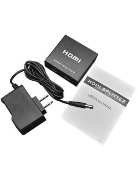 BROBOTIX VIDEO SPLITTER HDMI 2X HDMI NEGRO - Imagen 4
