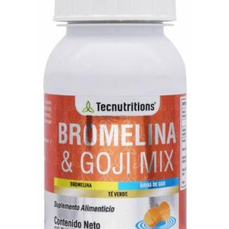 BROMELINA Y GOJI 60 TAB TECNUTRITIONS