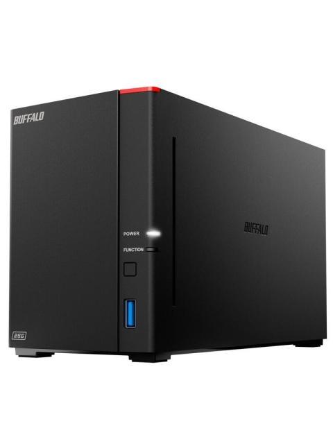 BUFFALO LINKSTATION LS720D NAS DE 2 BAHIAS 8TB HEXA-CORE 1.30GHZ USB 2.0-3.2 RJ-45 NEGRO  INCLUYE DISCOS DUROS