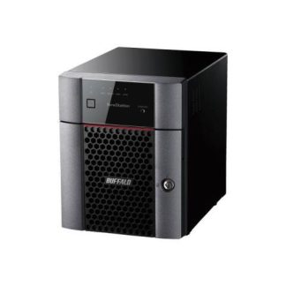 BUFFALO TERASTATION ESSENTIALS 3420D NAS DE 4 BAHIAS 8TB ANNAPURNA LABS AL214 1.4GHZ NEGRO - INCLUYE DISCOS DUROS