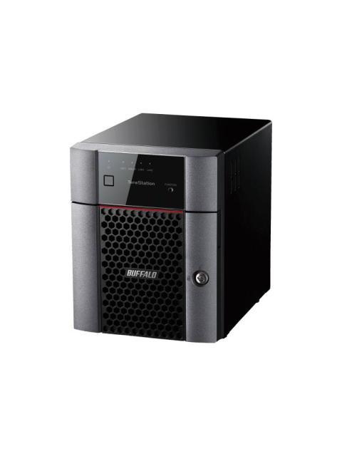 BUFFALO TERASTATION ESSENTIALS 3420D NAS DE 4 BAHIAS 8TB ANNAPURNA LABS AL214 1.4GHZ NEGRO - INCLUYE DISCOS DUROS