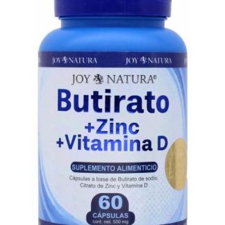 BUTIRATO ZINC VITAMINA D 60 CAP JOY NATURA