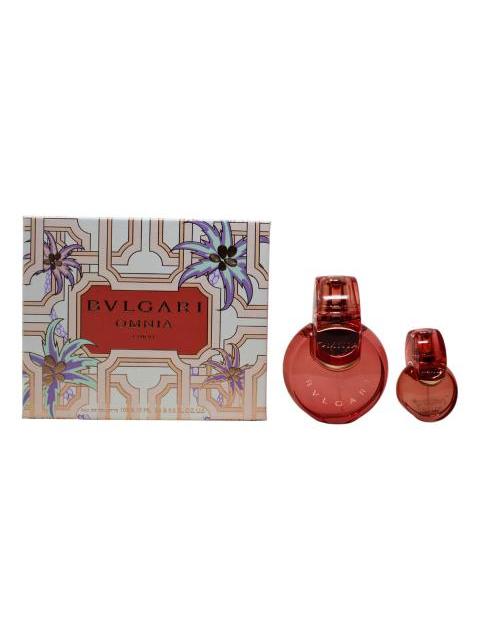 BVLGARI OMNIA CORAL 2 PZ PARA MUJER