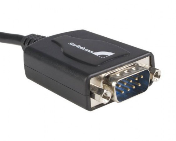 STARTECH CABLE USB A MACHO - DB9 MACHO 31CM NEGRO - Imagen 3