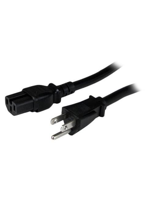 CABLE 1.2M ALIMENTACION 14AWG PC NEMA5-15P A C15 STARTECH PXT515C154 - Imagen 6