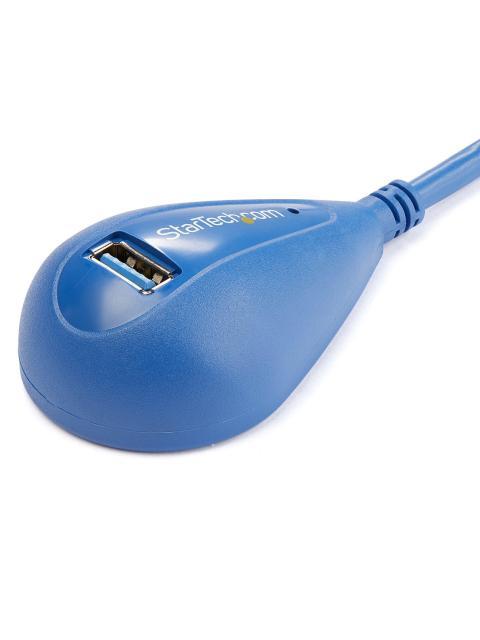 CABLE 1.5M ESCRITORIO USB3.0 A MACHO A HEMBRA STARTECH USB3SEXT5DSK - Imagen 9