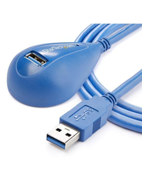 CABLE 1.5M ESCRITORIO USB3.0 A MACHO A HEMBRA STARTECH USB3SEXT5DSK - Imagen 10