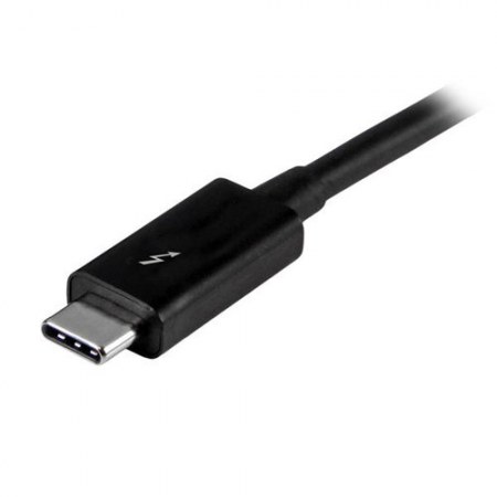 STARTECH CABLE THUNDERBOLT 3 USB-C MACHO - USB-C MACHO 2 METROS NEGRO PARA MACBOOK - Imagen 2