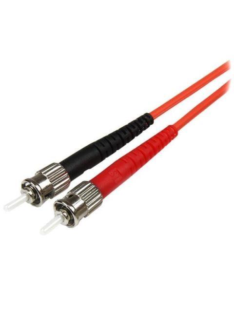 STARTECH  CABLE FIBRA OPTICA LC MACHO - ST MACHO 50-125 5 METROS ROJO - Imagen 8