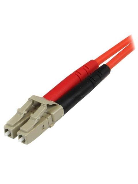STARTECH  CABLE FIBRA OPTICA LC MACHO - ST MACHO 50-125 5 METROS ROJO - Imagen 9