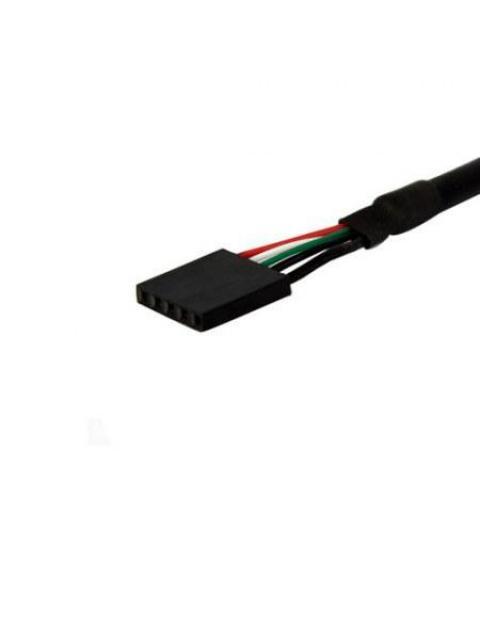 STARTECH CABLE USB 2.0 IDC HEMBRA - USB A HEMBRA 90CM NEGRO - Imagen 3