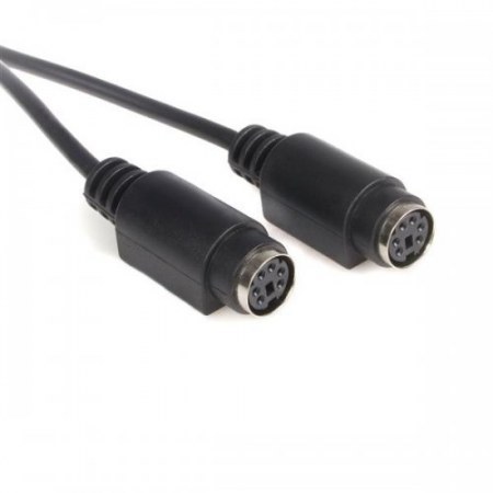 STARTECH CABLE USB A MACHO 2 - DIN 6 HEMBRA NEGRO - Imagen 3