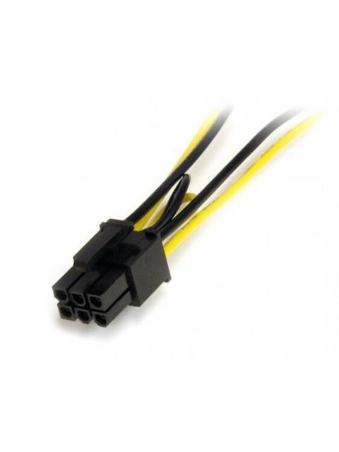 STARTECH CABLE ADAPTADOR DE ALIMENTACION SATA A TARJETA DE VIDEO PCI EXPRESS 15CM - Imagen 3