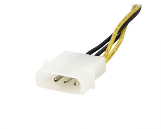 STARTECH ADAPTADOR DE CORRIENTE EPS DE 4-PIN A 8-PIN DE 6 MACHO - HEMBRA 15CM - Imagen 3