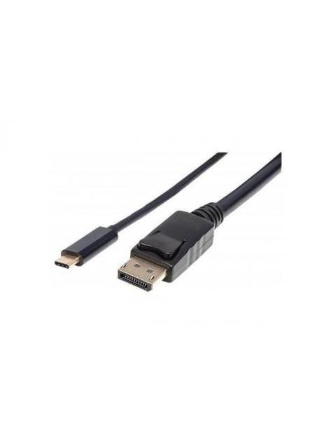 MANHATTAN CABLE USB C MACHO - DISPLAYPORT MACHO 2 METROS NEGRO - Imagen 3