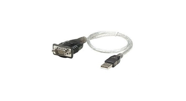 MANHATTAN ADAPTADOR USB A - SERIAL RS-232 0.45 METROS TRANSPARENTE - Imagen 3