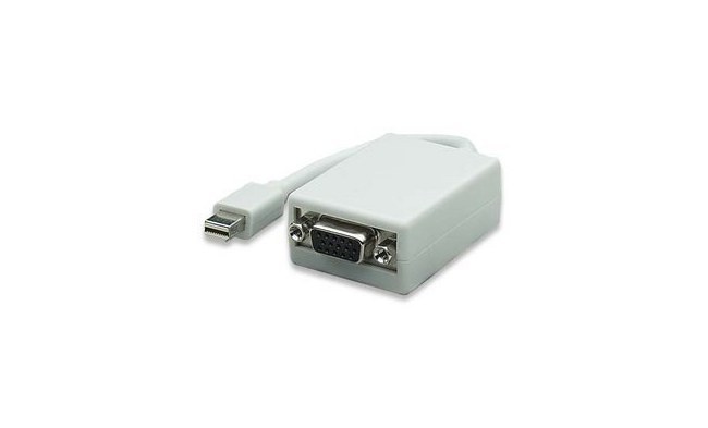 MANHATTAN ADAPTADOR MINI-DISPLAYPORT 1.2 MACHO - VGA HEMBRA 1080P 17CM BLANCO - Imagen 2