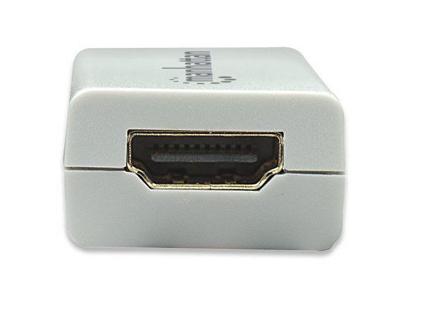 MANHATTAN MINI ADAPTADOR HDMI HEMBRA - MINI DISPLAYPORT 1.2 MACHO 17CM BLANCO - Imagen 3