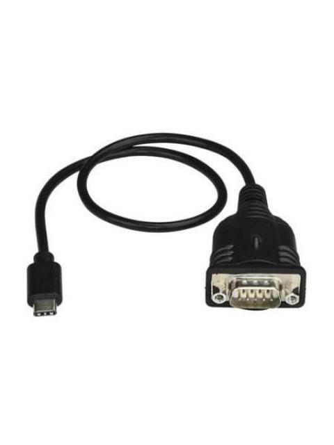 STARTECH  CABLE USB C MACHO - DB-9 MACHO 40CM NEGRO