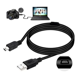 CABLE ADAPTADOR USB A V3 PARA TRANSFERENCIA DE DATOS O CARGA NEGRO