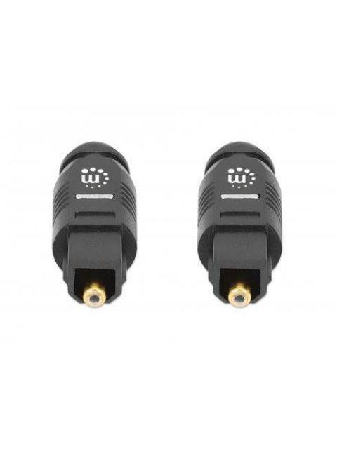 CABLE AUDIO MANHATTAN TOSLINK MACHO - MACHO AUX 3.0M NEGRO 356084 - Imagen 4