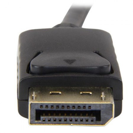 STARTECH CABLE DISPLAYPORT 1.2 MACHO - HDMI MACHO 4K 30HZ 2 METROS NEGRO - Imagen 3