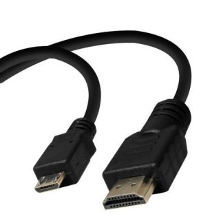 CABLE CONVERTIDOR MICRO USB V8 MACHO A HDMI MACHO DE 1.5 METROS CON TECNOLOGIA MHL TRANSMISION DE VIDEO Y AUDIO DIGITAL FULL HD 1080P PARA SMARTPHONES Y TABLETS COMPATIBLES SLIM COMPANY