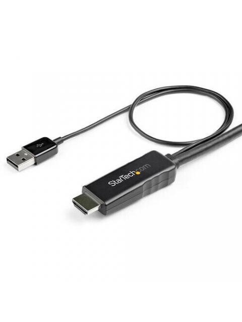 STARTECH  CABLE HDMI 1.4 MACHO - DISPLAYPORT 1.2 MACHO 4K 30HZ 3 METROS NEGRO - Imagen 2