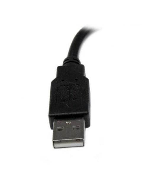 STARTECH  CABLE DE EXTENSION USB 2.0 MACHO - HEMBRA 15CM NEGRO - Imagen 4