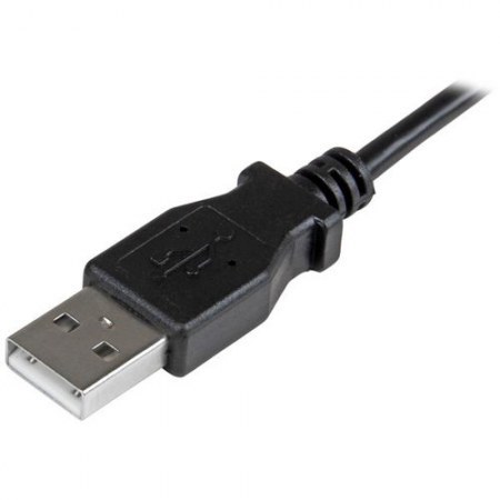 STARTECH CABLE MICRO USB CON ANGULO DERECHO 1 METRO NEGRO - Imagen 4